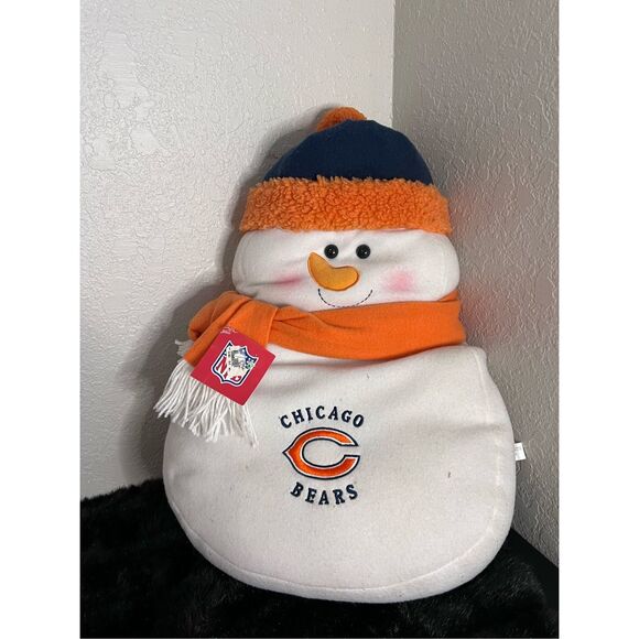 Chicago Other - NFL Chicago Bears Stuffed Snowman big pillow  New